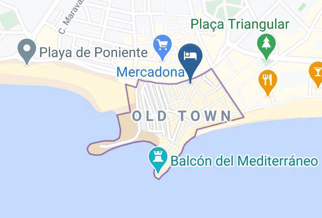 Alicante - Hotel Fetiche Maps