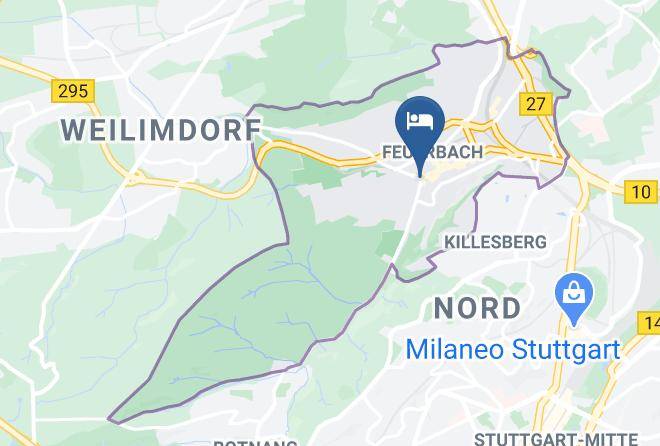 Hotel Feuerbach Im Biberturm Map