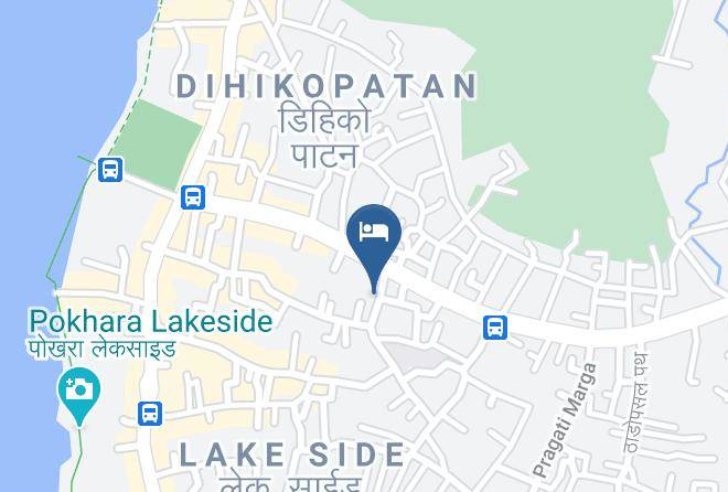 Pokhara - Hotel Fewa Suites Pvt Ltd Maps