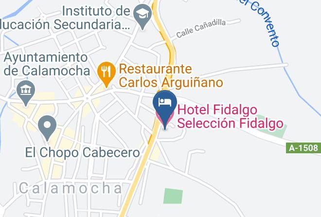 Teruel - Hotel Fidalgo Seleccion Fidalgo Maps