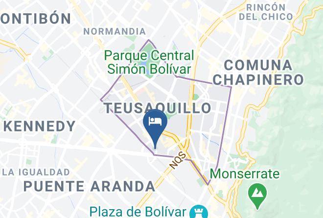 Bogota - Hotel Fidenzi Maps
