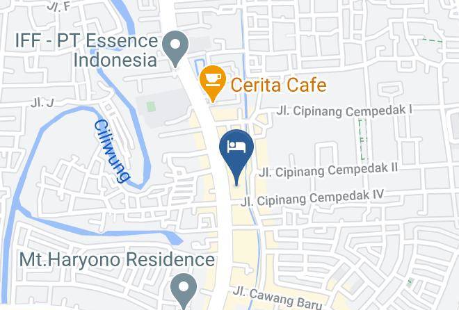 Jakarta Timur - Hotel Fiducia Otista 153 Maps