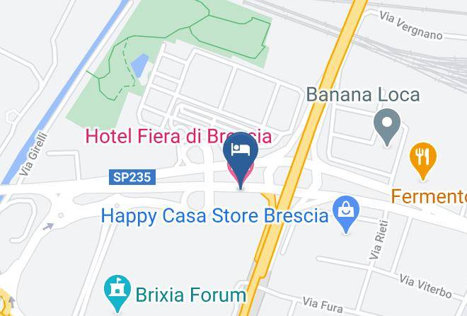 Brescia - Hotel Fiera Di Brescia Maps