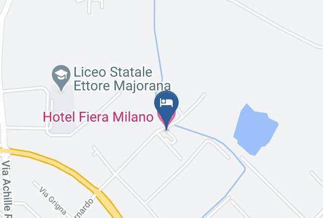 Milan - Hotel Fiera Milano Maps