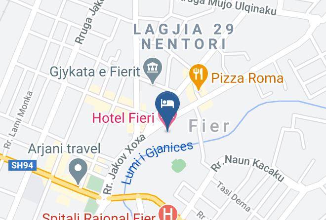 Fier - Hotel Fieri Maps