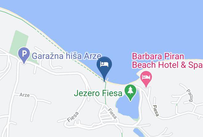 Piran - Hotel Fiesa Maps