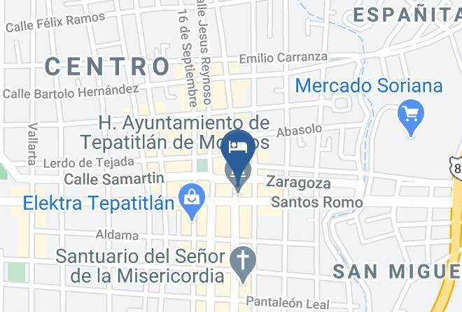 Tepatitlan De Morelos - Hotel Fiesta Altena Maps
