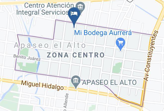 Apaseo El Alto - Hotel Fiesta Apaseo Maps