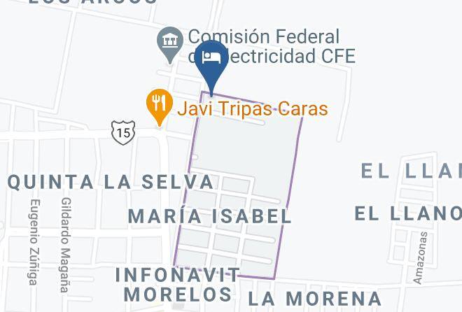 Jiquilpan - Hotel Fiesta Kamichin Maps