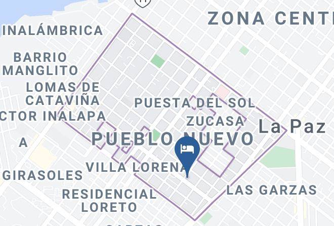 La Paz - Hotel Fiesta Maps