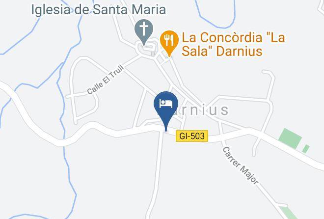 Girona - Hotel Fiesta Mega Only Maps