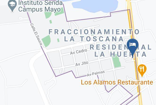 Navojoa - Hotel Fiesta Navojoa Maps