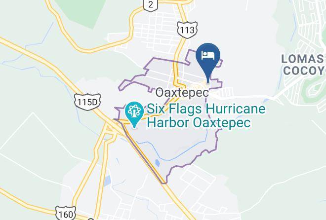 Yautepec - Hotel Fiesta Palmar Maps