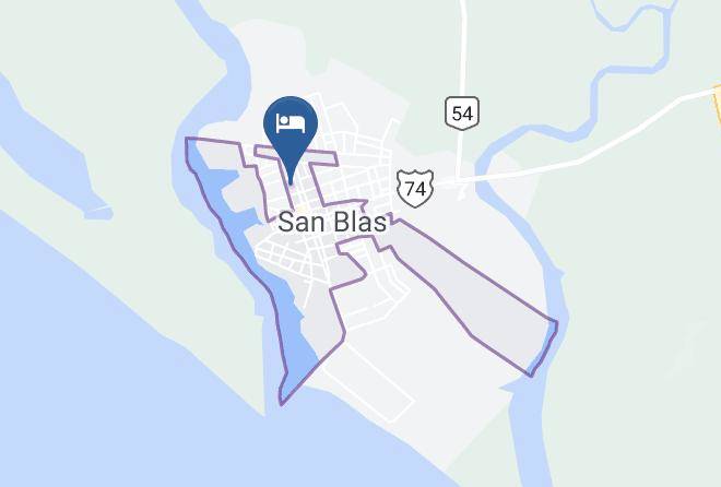 San Blas - Hotel Fiesta Portola Maps