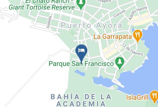 Santa Cruz - Hotel Fiesta Maps