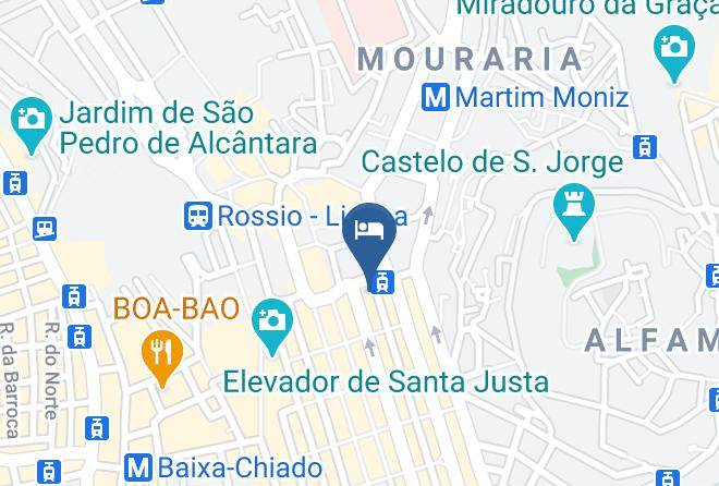 Lisbon - Figueira By The Beautique Hotels Maps