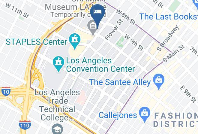 Los Angeles - Hotel Figueroa The Unbound Collection By Hyatt Maps