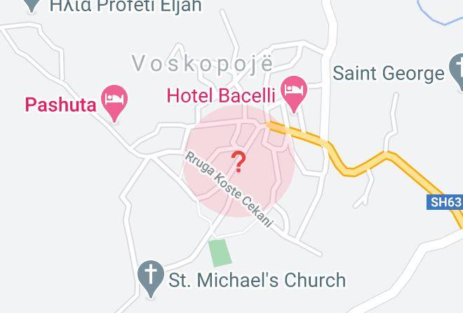 Korce - Hotel Filianna Maps
