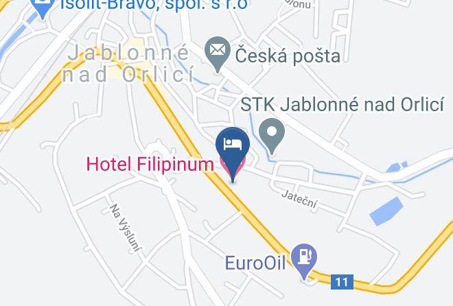 Hotel Filipinum Map