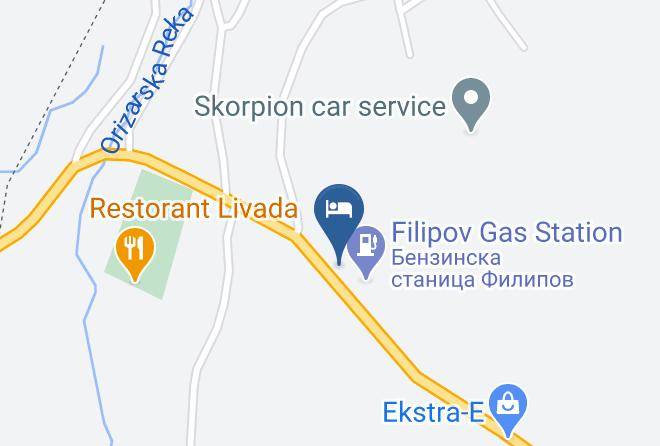 Kochani - Hotel Filipov Maps