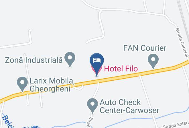 Gheorgheni - Hotel Filo Maps