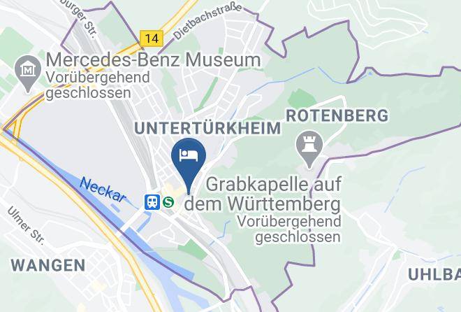 Stuttgart - Hotel Filoxenia Stuttgart Maps