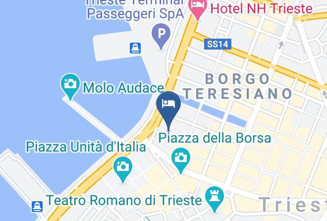 Trieste - Hotel Filoxenia Maps