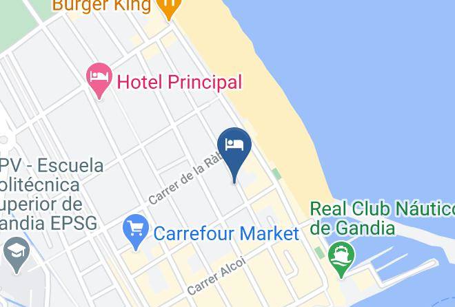 Valencia - Hotel Fin De Semana Maps