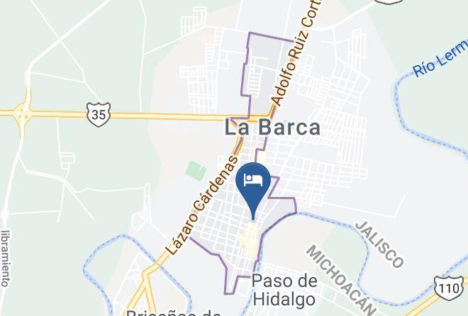 La Barca Municipality - Hotel Fina Inn Maps