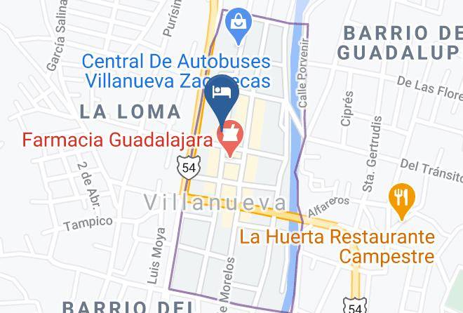Villanueva - Hotel Fina Maps