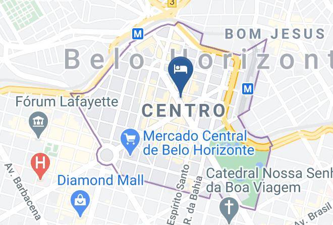 Belo Horizonte - Hotel Financial Maps