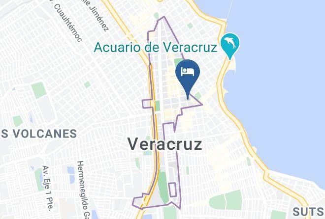 Veracruz Ignacio Zaragoza - Hotel Finca Collado Maps