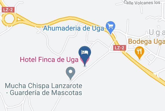 Las Palmas - Hotel Finca De Uga Maps