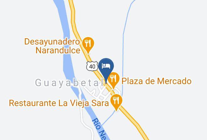 Guayabetal - Hotel Finca El Recreo Maps