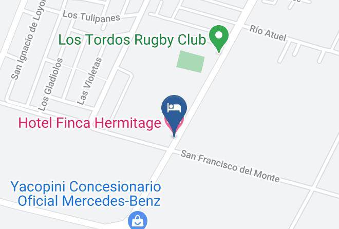 Guaymallen - Hotel Finca Hermitage Maps