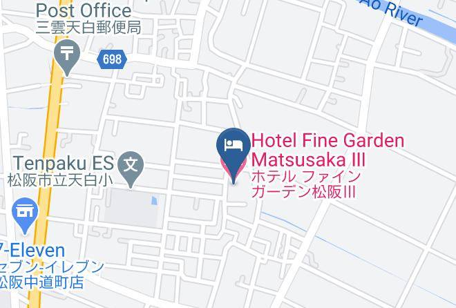 Hotel Fine Garden Matsusaka Map