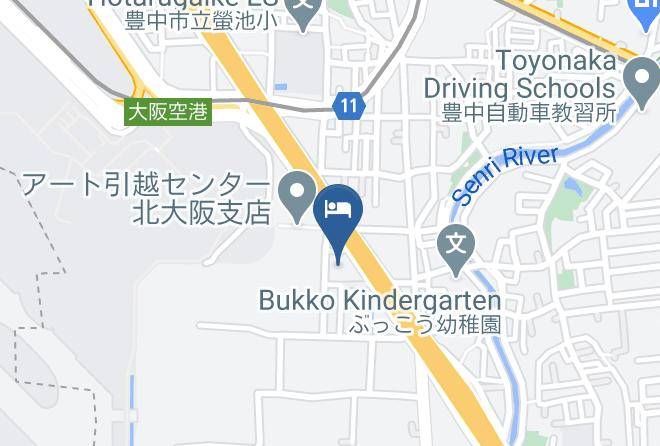 Toyonaka City - Hotel Fine Garden Toyonaka Shop Maps