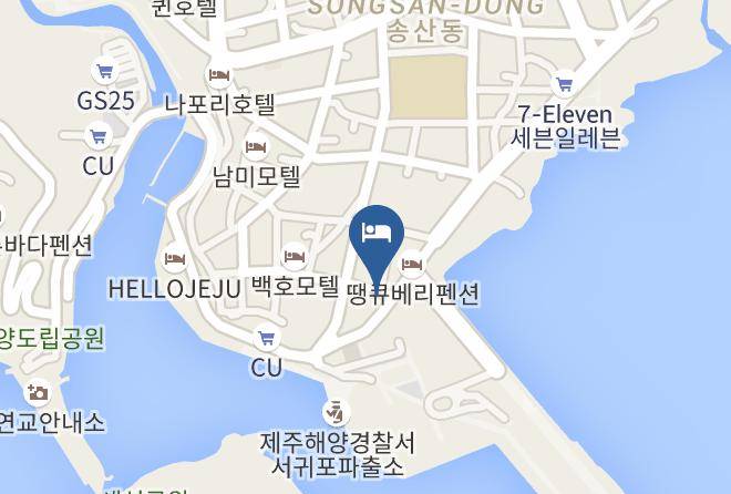 Seogwiposi - Hotel Fine Jeju Maps