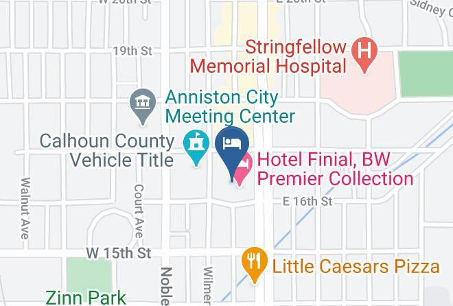 Calhoun - Hotel Finial Maps