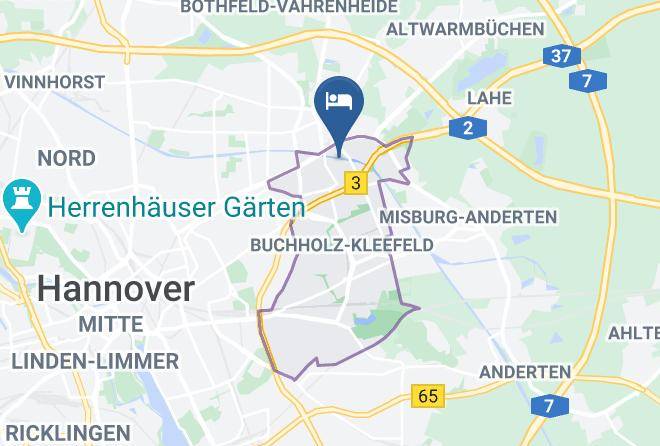 Stadt Hannover - Hotel Finkenhof Maps