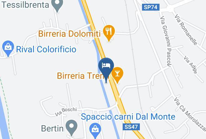 Vicenza - Hotel Fior Di Loto Maps