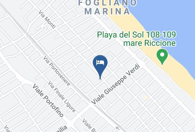 Rimini - Hotel Fiorina Di Bianchi Ezio Maps