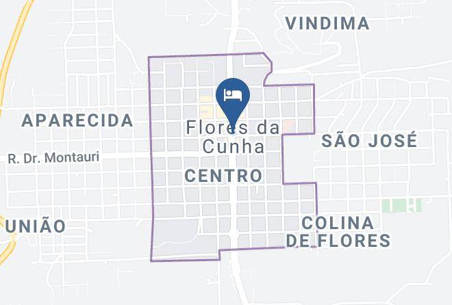 Flores Da Cunha - Hotel Fiorio Maps
