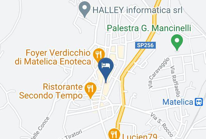 Macerata - Hotel Fioriti Maps