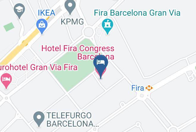 Barcelona - Hotel Fira Congress Barcelona Maps