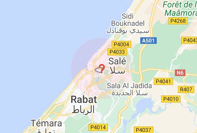 Rabat Sale Zemmour Zaer - Hotel Firdaous S A R L Maps