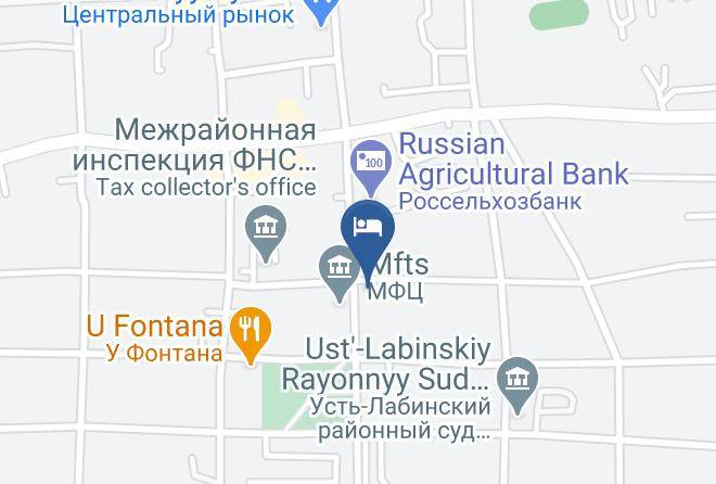 Ust Labinsky District - Hotel Firefly Restaurant Firefly Maps