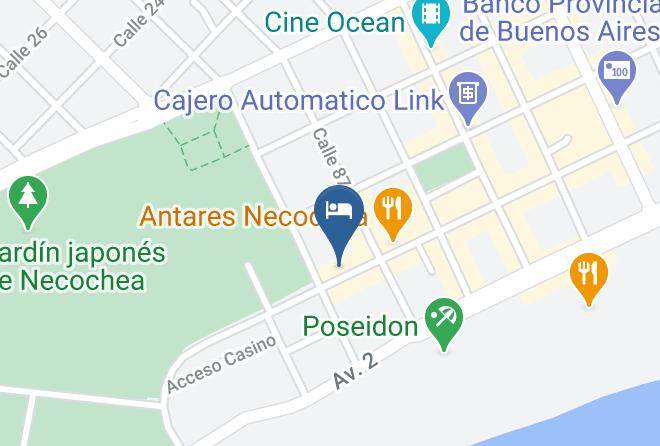 Necochea - Hotel Firenze Maps