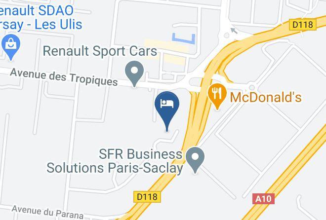 Essonne - Hotel First Inn Paris Sud Les Ulis Maps