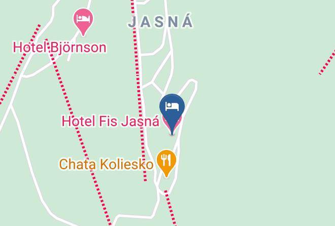 Liptovsky Mikulas - Hotel Fis Jasna Maps